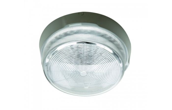 Oprawa plafon Rondo 2 100W E27 230V IP44 klosz przezroczysty | 150043 Lena Lighting