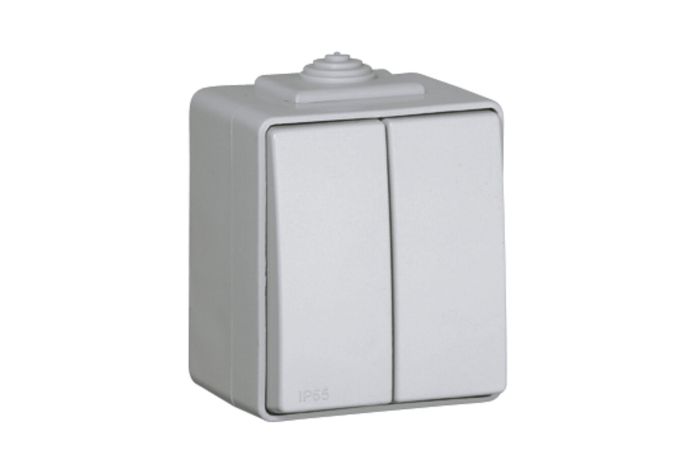 Łącznik seryjny, szary, Waterproof48 IP65 | 48061CCZ Efapel