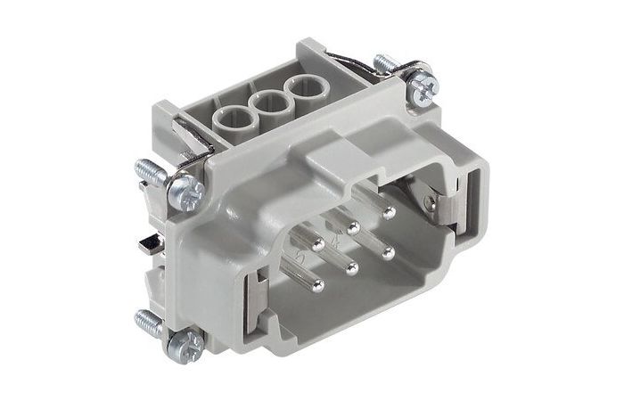 Wkład złącza 6P+PE żeński 16A 500V EPIC H-BE 6 BS DR (opak=10szt) | 10191000 Lapp Kabel