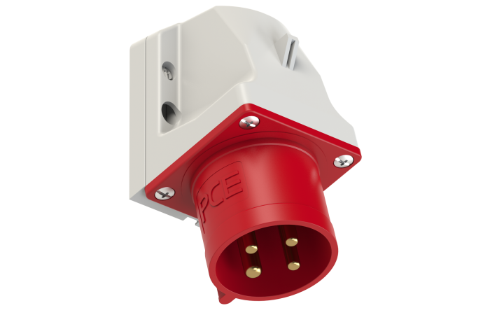 Wtyczka odbiornikowa 32A 3P+Z 400V 50/60Hz 6h IP44 | 524-6 PCE