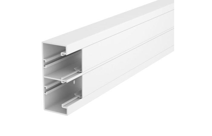 Kanał podparapetowy Rapid 45-2, 2-komorowy 53x130, PVC, czysta biel, 9010 GK-53130RW (2m) | 6113200 Obo Bettermann