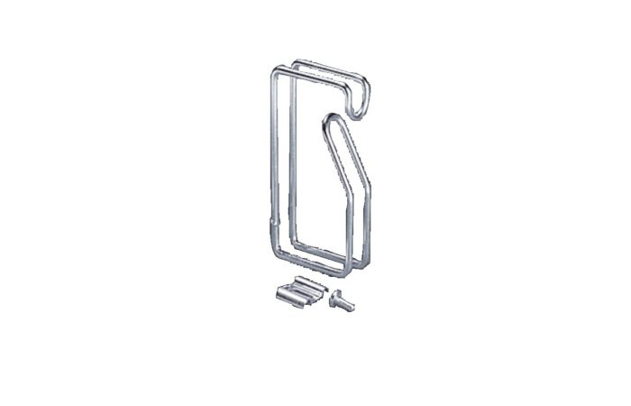 Wieszaki kablowe 120x60mm, chromowane, DK (opak 10szt.) | 7111000 Rittal