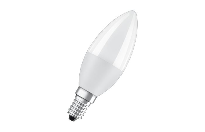 Lampa LED VALUE CLASSIC B60 7W 806lm 2700K E14 FR świeczka matowa | 4058075152915 Ledvance