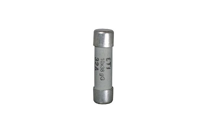 Wkładka topikowa cylindryczna 10x38mm 1A gG 500V CH10 (zwłoczna) | 002620000 Eti