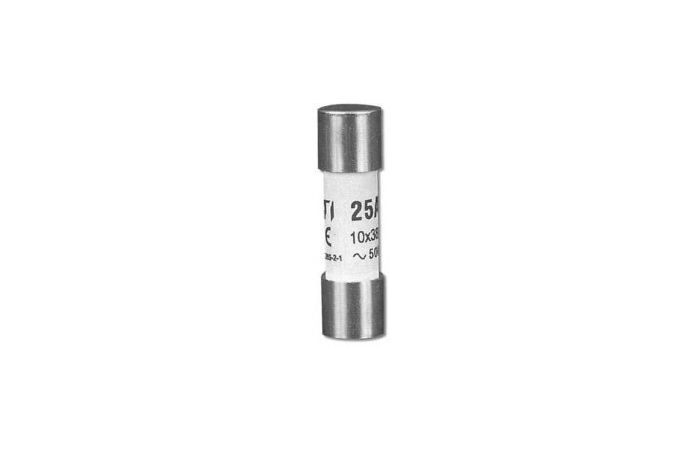 Wkładka topikowa cylindryczna 10x38mm 25A gG 500V CH10 (zwłoczna) | 002620013 Eti