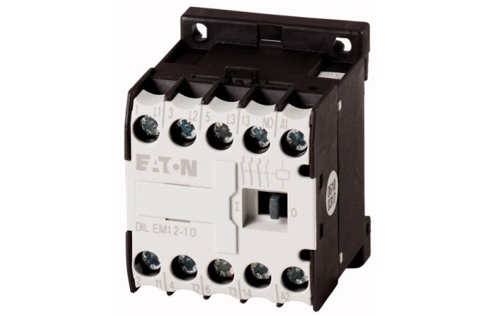 Stycznik mocy DILEM 12A 3P 5,5kW 230V AC 1NO DILEM12-10(230V50HZ,240V60HZ) | 127075 Eaton