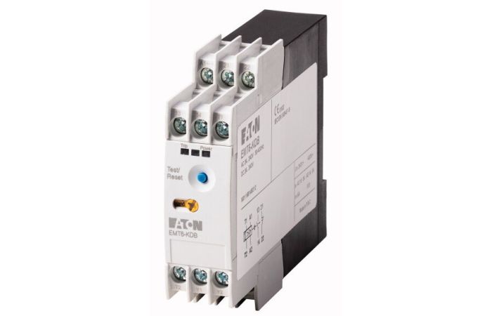 Termistorowe zabezpieczenie maszyn 1Z1R, 24-240VAC/DC z blokadą ponownego załączenia, EMT6-KDB EMT6 | 269471 Eaton