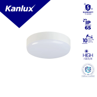 Plafon IPER LED 10W-NW-O 4000K 1200lm IP65 5 lat Gwar. | 37290 Kanlux
