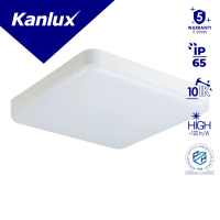 Plafon IPER LED 35W-NW-L 4000K 4200lm IP65 5 lat Gwar. | 37297 Kanlux