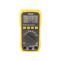Multimetr cyfrowy LCD (2000) VDC 200mV,2V,20V,200V,500V,600V | AX-102 Transfer Multisort Elektronik