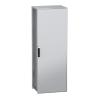 Obudowa modułowa stojąca, PanelSeT SFN, stal dekarbonizowana, płyta montażowa, 2200x800x600mm, IP55 | NSYSFN22860P Schneider Electric