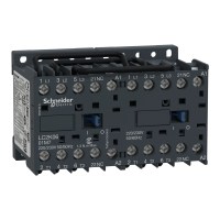 Stycznik nawrotny miniaturowy TeSys 6A AC-3 styk pomocniczy 1NC napięcie cewki 230VAC 3P, TeSys K | LC2K0601P7 Schneider Electric
