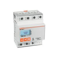 Licznik energii, pomiar bezpośredni do 63A, 4U, licznik cyfrowy, 2 wyjścia impulsowe | DMED300T2 Lovato Electric