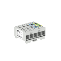 Zacisk uniwers,złączkaOTL16-5x szary-niebi-żół-ziel5x1xAl/Cu 1,5-16mm2 1000VAC/1500VDC mocow.szyna | MAA5016A10 Morek