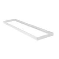 Ramka montażowa 1200x300 biała do paneli LED FRAME VIGO WH KLIK | MA0012 LED Labs