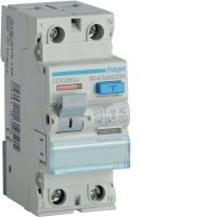 Wyłącznik różnicowo-prądowy 1P+N 63A 30mA 6kA AC, RCCB | CDC263J Hager