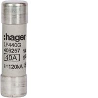 Wkładka bezpiecznikowa cylindryczna CH-14 14x51mm gG 40A 500VAC | LF440G Hager
