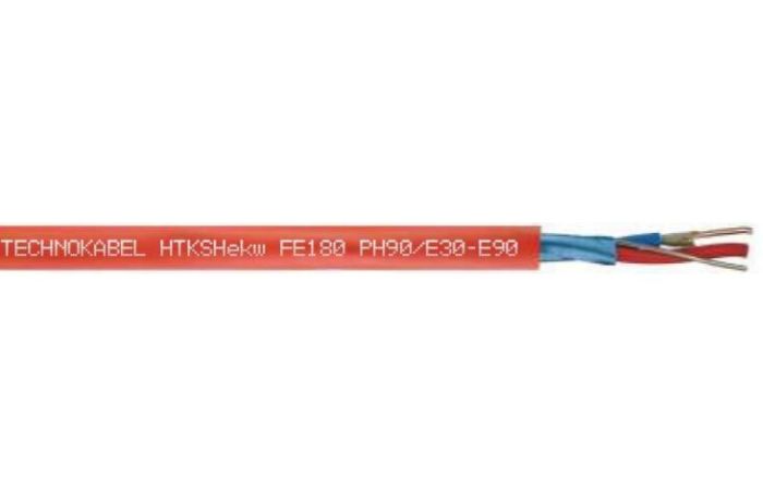 Kabel bezhalogenowy HTKSH FE180/PH90/E90 1x2x1,4 SZPULA | 1638 001 23-SZ Technokabel