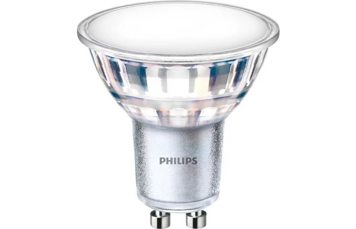 Lampa LED Corepro LEDspot 4.9W 550lm 830 3000K GU10 120st. | 929002981202 Philips