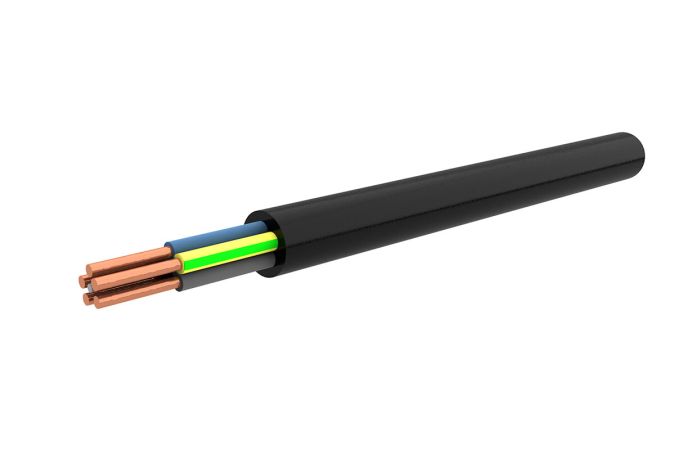 Kabel energetyczny YKY żo 5x10 RE 0,6/1kV BĘBEN | YKYZO05;010;BLK=001 PX Kable