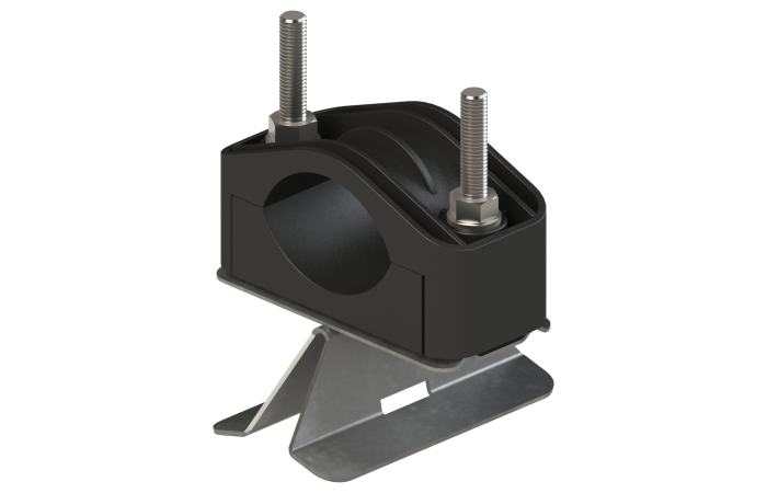 Uchwyt U-1 słupa wirowanego fi 25-50 mm U103 | U50(1)W ALPAR