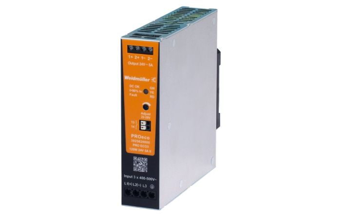 Zasilacz prądowy PRO ECO3 120W 24V 5A II, impulsowy | 3025620000 Weidmuller