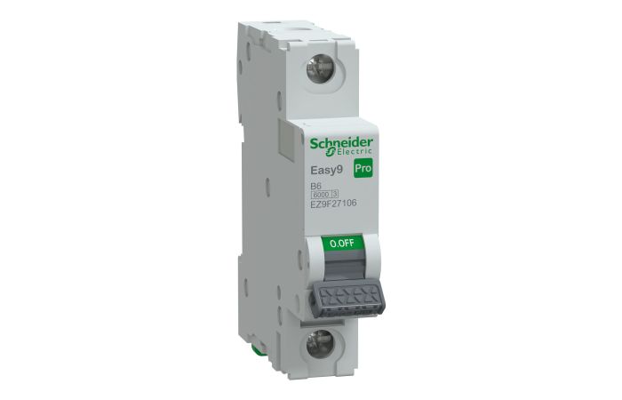 Wyłącznik nadprądowy 1P B 6A 6kA, Easy9 Pro EZ9F-B6-1 | EZ9F27106 Schneider Electric