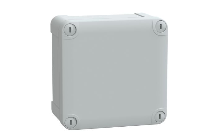 Puszka ABS 116x116x62mm nieprzezroczysta pokrywa, S3D, Thalassa | NSYTBS11116 Schneider Electric