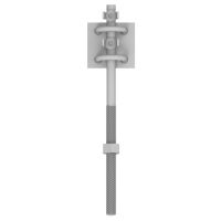 Śruba naciągowa kabłąkowaL=250mm M12 /OG/ | C192204 An-kom