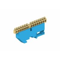 Listwa zaciskowa ochronna 15modu. /15x16mm2/Niebie/TM/ | R739560 An-kom