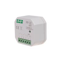 Przekaźnik elektromagnetyczny PP-2Z 2 styki zwierne (NO) 16A 100-265V AC montaż podtynkowy | PP-2Z-230V F&F