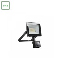 Naświetlacz NOCTIS LUX 4 20W 4300lm 6000K CW 230V IP44 116x174x53mm czujnik ruchu PIR, czarny | SLI029071CW_CZUJNIK_PW Wojnarowscy