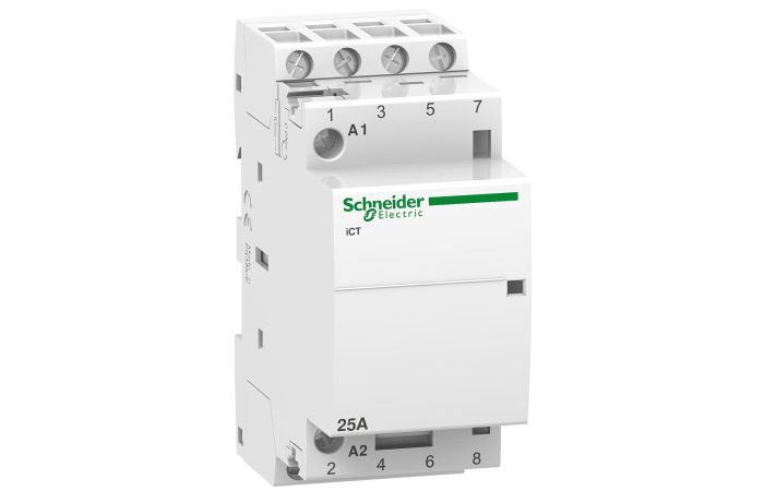 Stycznik modułowy ICT50 25A 24V 50Hz 4NO, Acti 9 | A9C20134 Schneider Electric