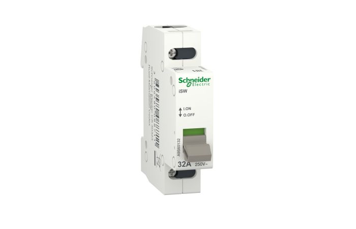 Rozłącznik izolacyjny iSW 1P 32A 250VAC, Acti 9 | A9S60132 Schneider Electric