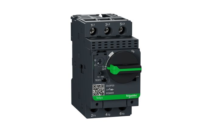 Wyłącznik silnikowy 3P 7,5kW 13-18A, TeSys Deca | GV2P20 Schneider Electric