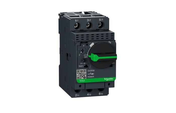 Wyłącznik silnikowy 3P 1,1kW 2,5-4A, TeSys Deca | GV2P08 Schneider Electric