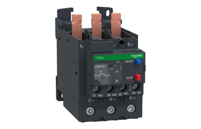 Przekaźnik przeciążeniowy 48-65A klasa 10A, TeSys K, D | LRD365 Schneider Electric