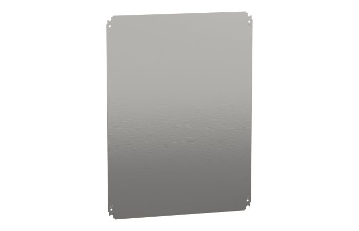 Płyta pełna montażowa 800x600mm (WxS), wykonana z arkusza stali galwanicznej, S3D, Thalassa | NSYMM86 Schneider Electric