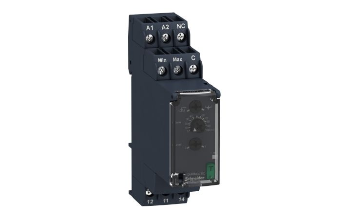 Przekaźnik kontroli poziomu 5-100kOhm 24-240V AC/DC Zelio Control | RM22LG11MR Schneider Electric